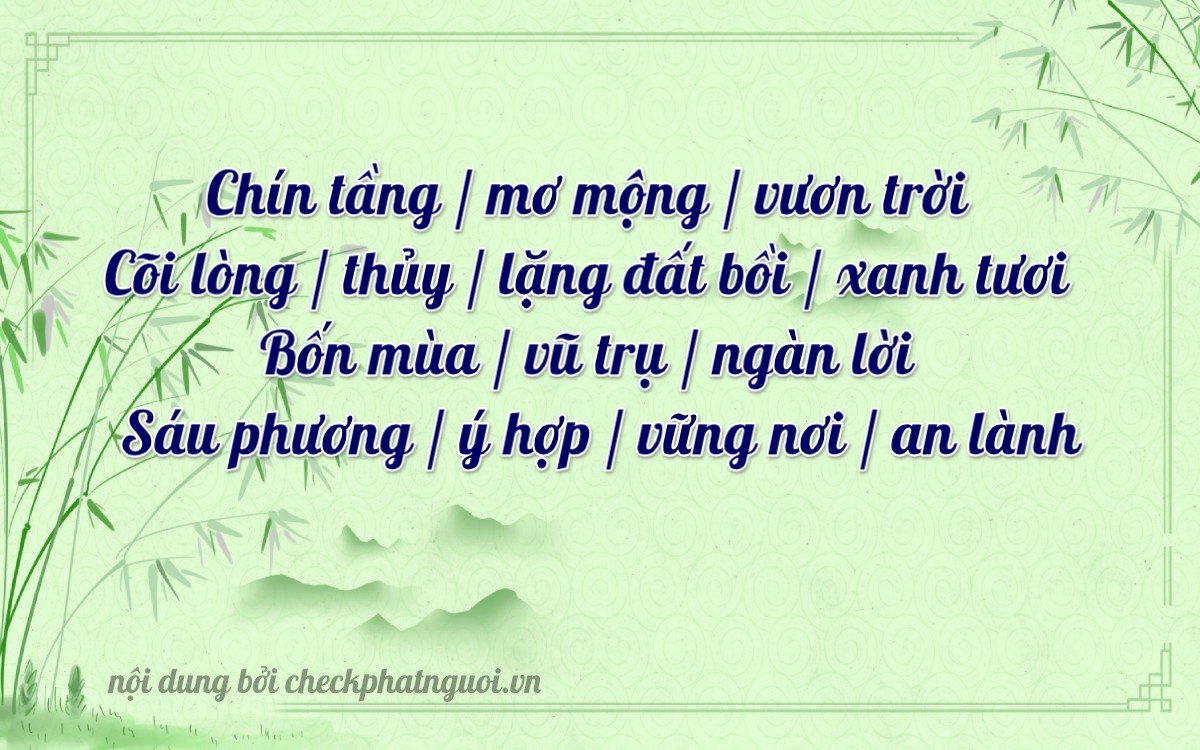 Bài thơ ý nghĩa cho <b>biển số 34B4-09346</b> tại website checkphatnguoi.vn