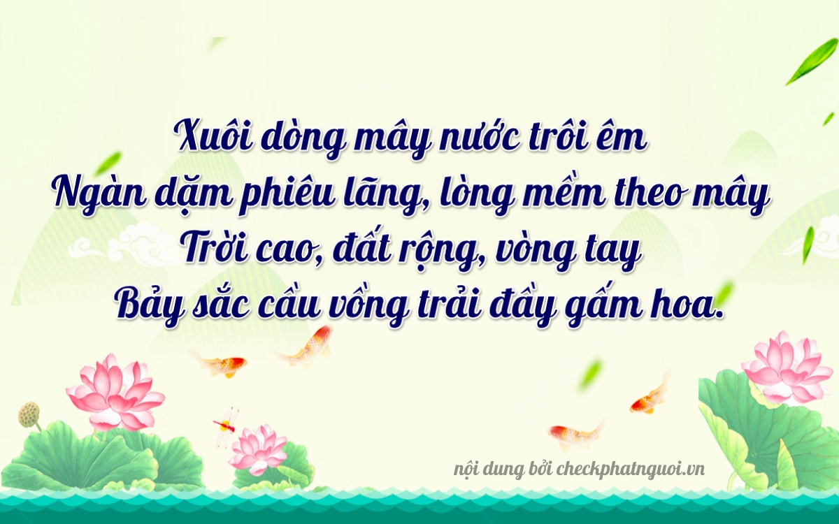 Bài thơ ý nghĩa cho <b>biển số 34B4-17979</b> tại website checkphatnguoi.vn