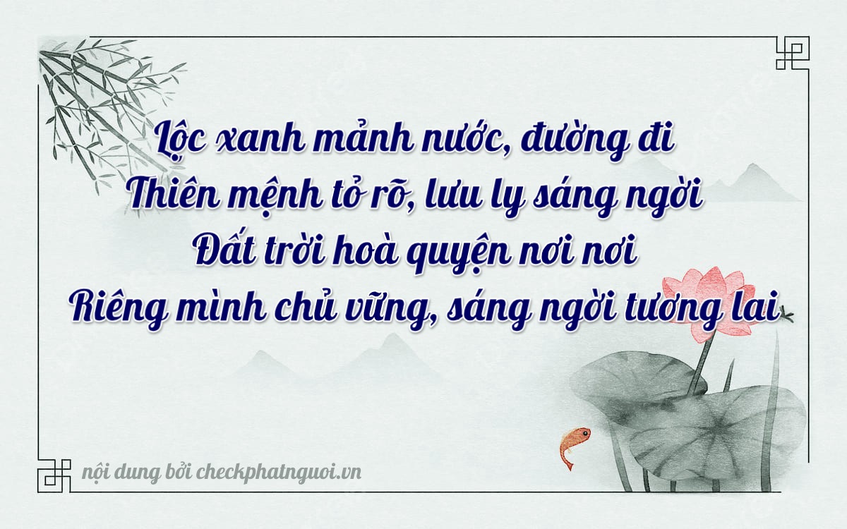 Bài thơ ý nghĩa cho <b>biển số 34C1-18838</b> tại website checkphatnguoi.vn