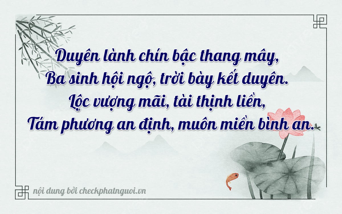 Bài thơ ý nghĩa cho <b>biển số 34C1-30678</b> tại website checkphatnguoi.vn