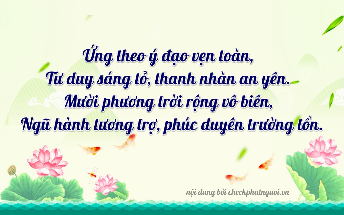 Bài thơ ý nghĩa cho <b>biển số 34C-39732</b> tại website checkphatnguoi.vn