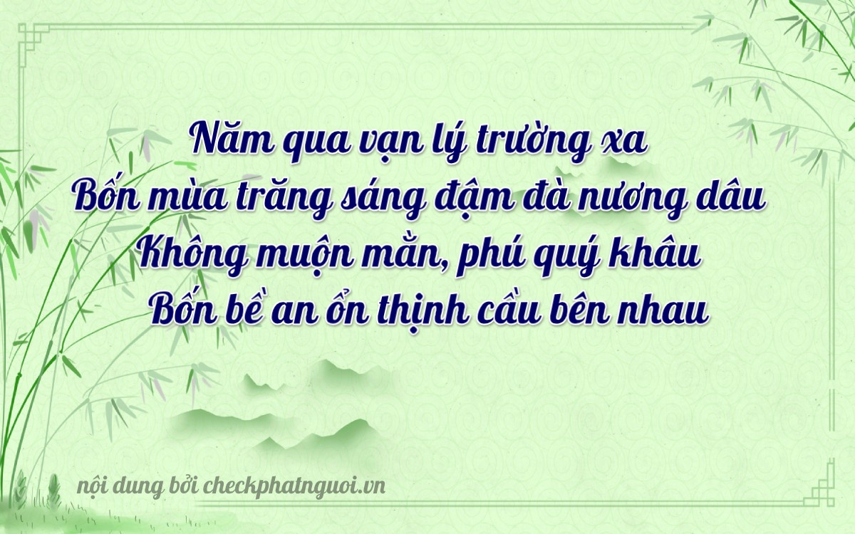 Bài thơ ý nghĩa cho <b>biển số 34C-45054</b> tại website checkphatnguoi.vn