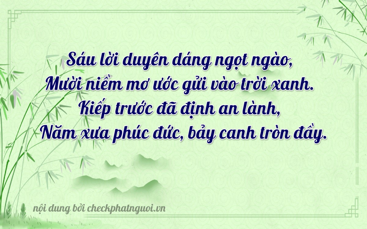 Bài thơ ý nghĩa cho <b>biển số 34D-01657</b> tại website checkphatnguoi.vn