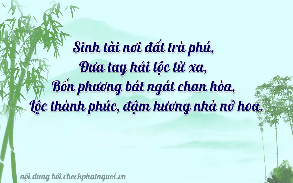 Bài thơ ý nghĩa cho <b>biển số 34K-28246</b> tại website checkphatnguoi.vn