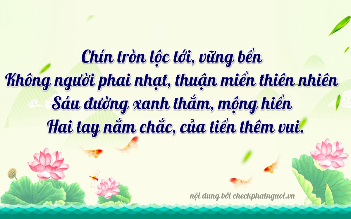 Bài thơ ý nghĩa cho <b>biển số 34N-90622</b> tại website checkphatnguoi.vn