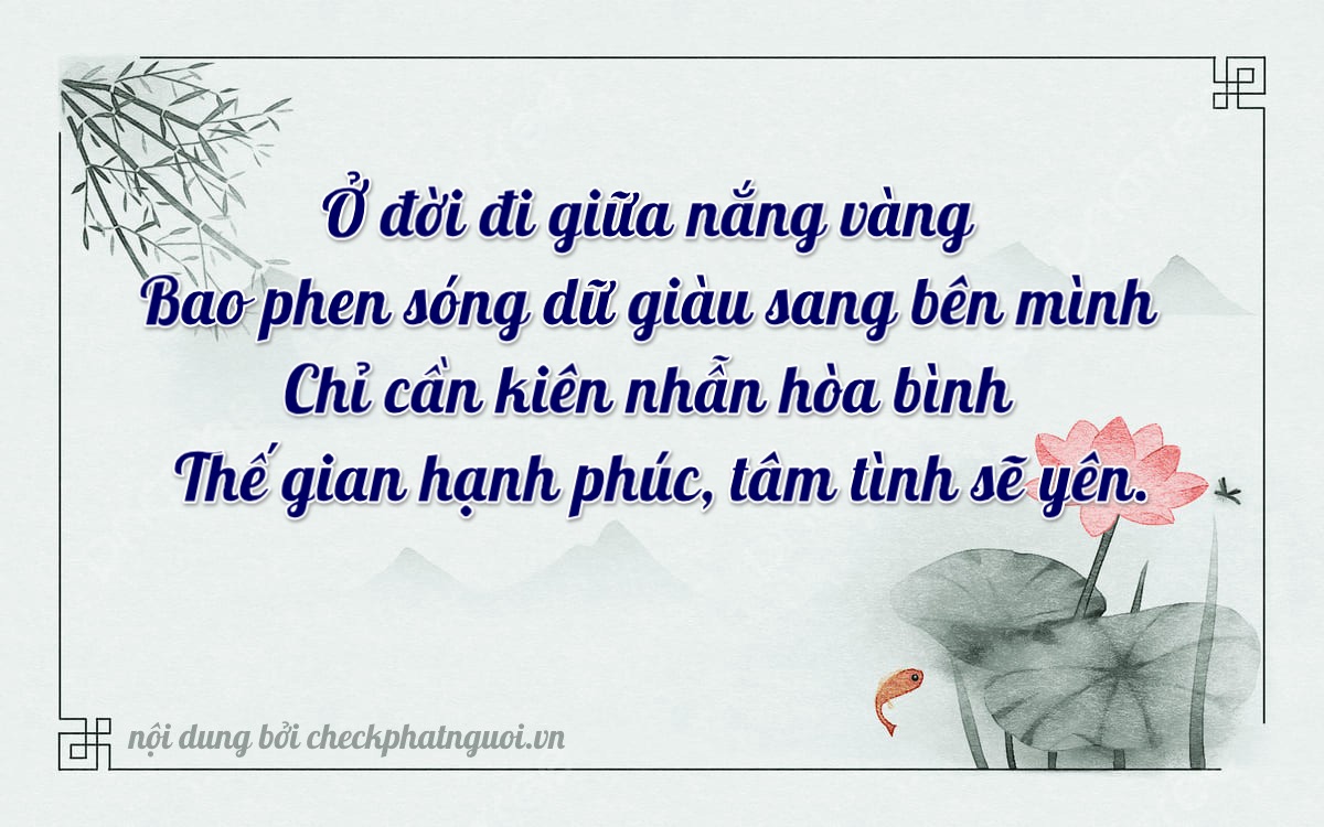 Bài thơ ý nghĩa cho <b>biển số 35A-02806</b> tại website checkphatnguoi.vn