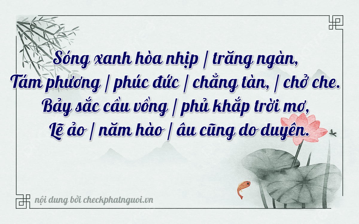 Bài thơ ý nghĩa cho <b>biển số 35A-04857</b> tại website checkphatnguoi.vn