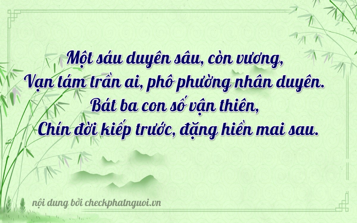 Bài thơ ý nghĩa cho <b>biển số 35A-16839</b> tại website checkphatnguoi.vn