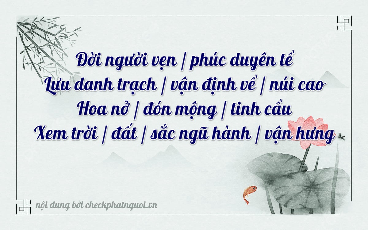 Bài thơ ý nghĩa cho <b>biển số 35A-17919</b> tại website checkphatnguoi.vn