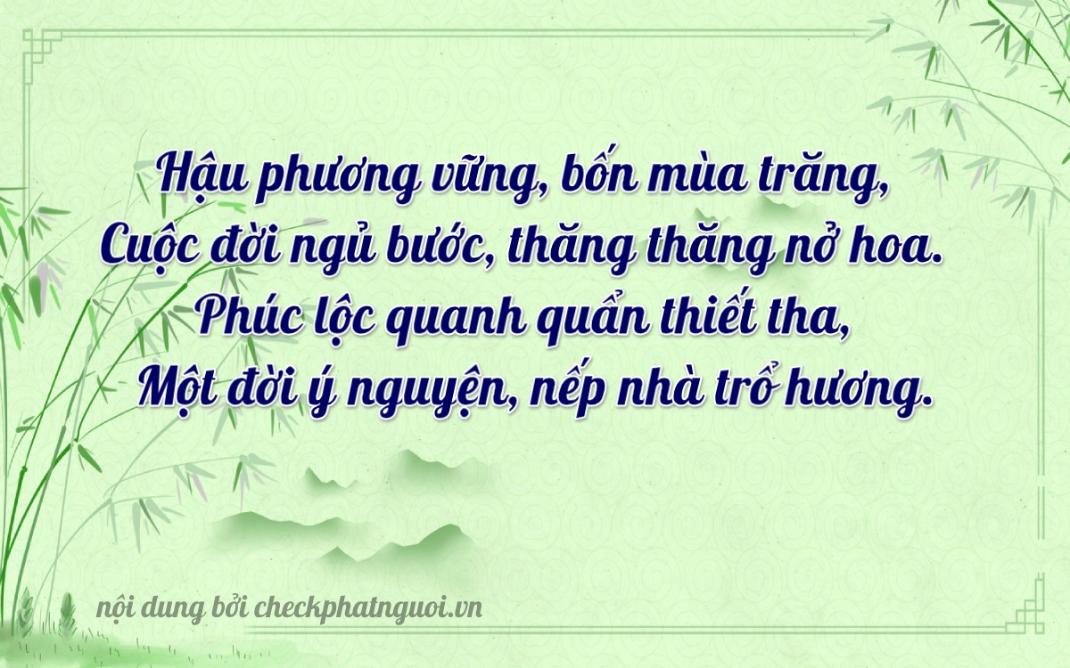 Bài thơ ý nghĩa cho <b>biển số 35A-24741</b> tại website checkphatnguoi.vn