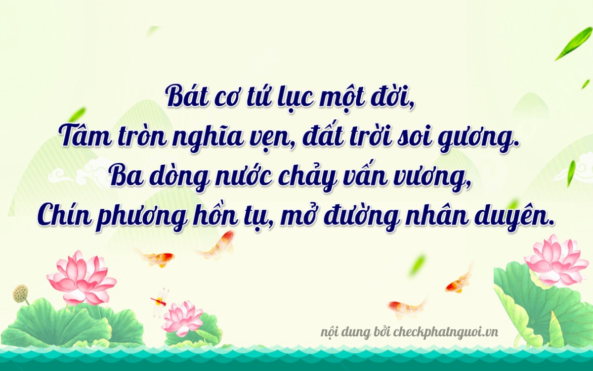 Bài thơ ý nghĩa cho <b>biển số 35A-31890</b> tại website checkphatnguoi.vn