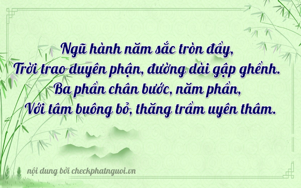 Bài thơ ý nghĩa cho <b>biển số 35A-36353</b> tại website checkphatnguoi.vn