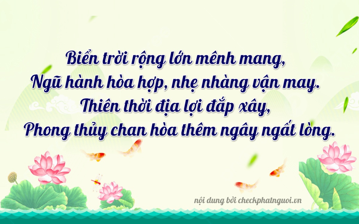 Bài thơ ý nghĩa cho <b>biển số 35A-37150</b> tại website checkphatnguoi.vn