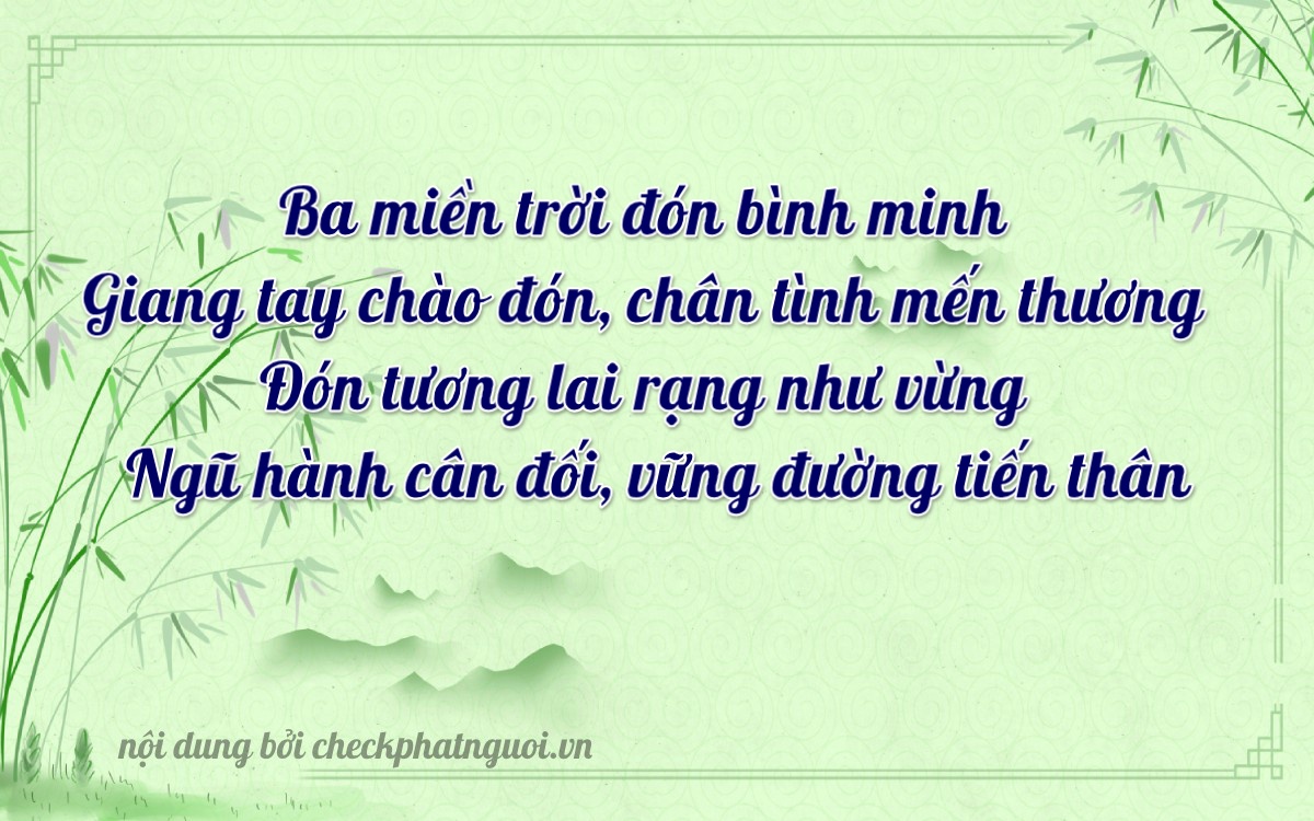 Bài thơ ý nghĩa cho <b>biển số 35A-38654</b> tại website checkphatnguoi.vn