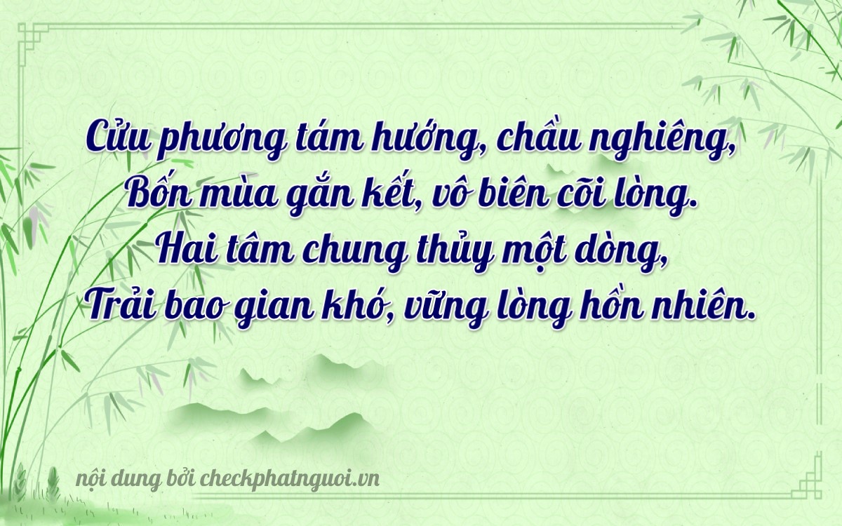 Bài thơ ý nghĩa cho <b>biển số 35A-38808</b> tại website checkphatnguoi.vn
