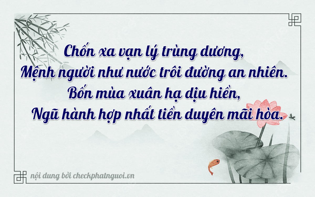 Bài thơ ý nghĩa cho <b>biển số 35A-41291</b> tại website checkphatnguoi.vn