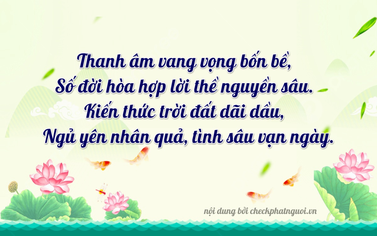 Bài thơ ý nghĩa cho <b>biển số 35A-43904</b> tại website checkphatnguoi.vn