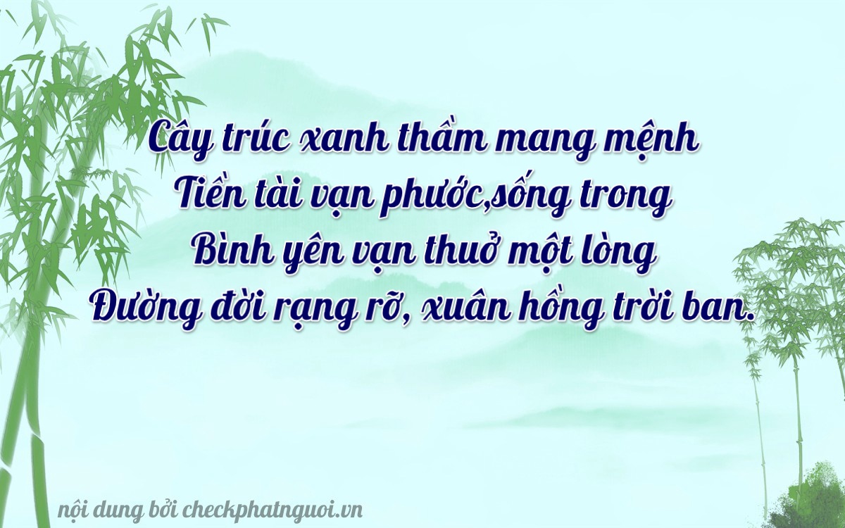 Bài thơ ý nghĩa cho <b>biển số 35AK-01519</b> tại website checkphatnguoi.vn