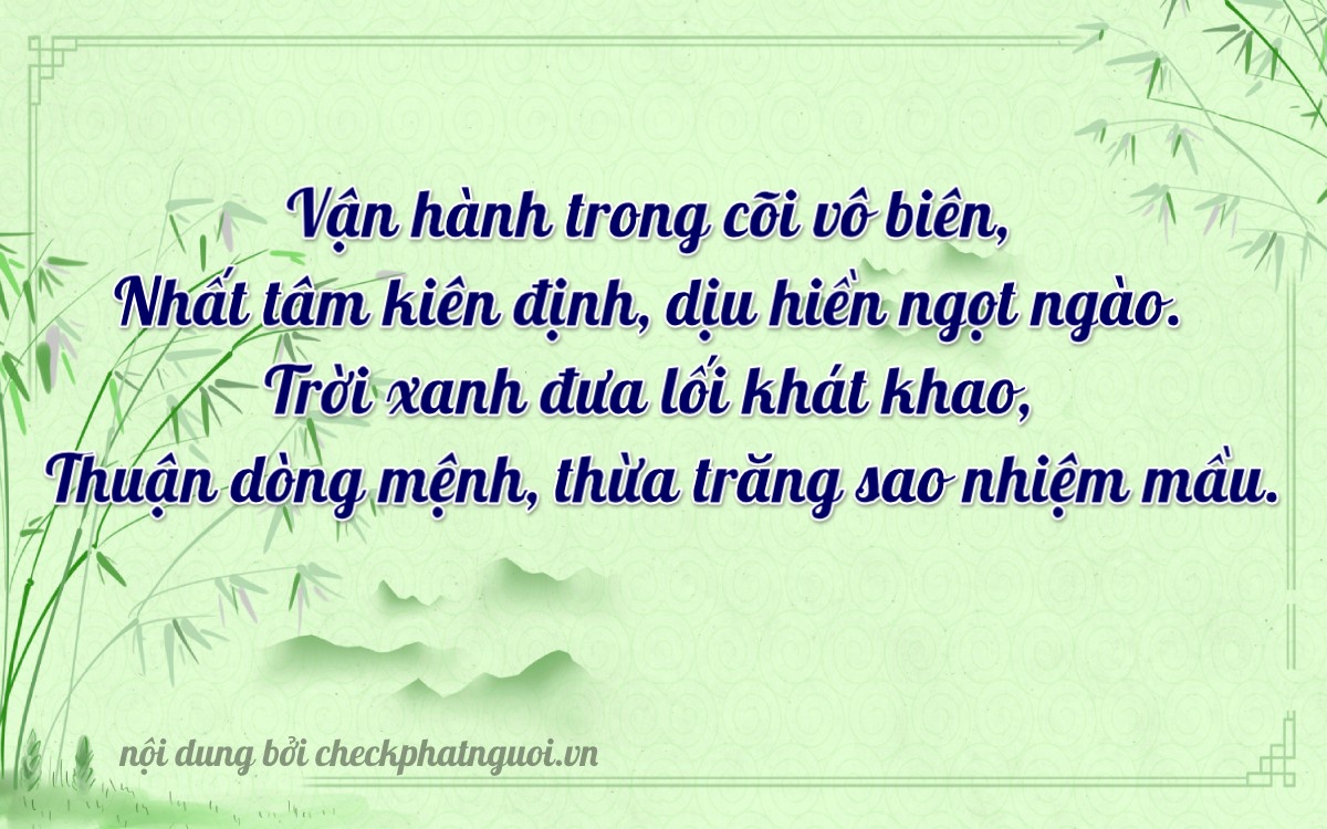 Bài thơ ý nghĩa cho <b>biển số 35C-12175</b> tại website checkphatnguoi.vn