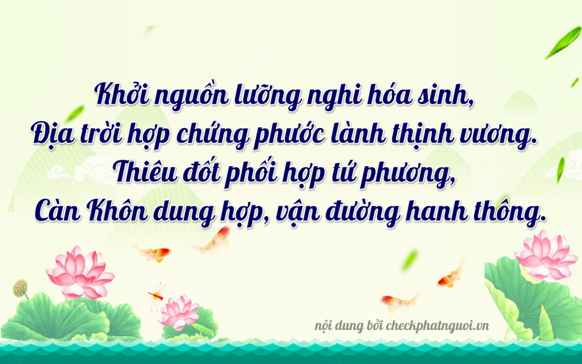 Bài thơ ý nghĩa cho <b>biển số 35E-00944</b> tại website checkphatnguoi.vn
