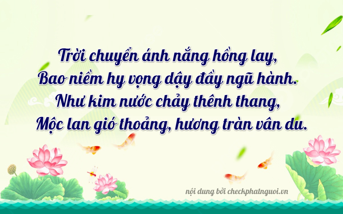 Bài thơ ý nghĩa cho <b>biển số 35H-61129</b> tại website checkphatnguoi.vn