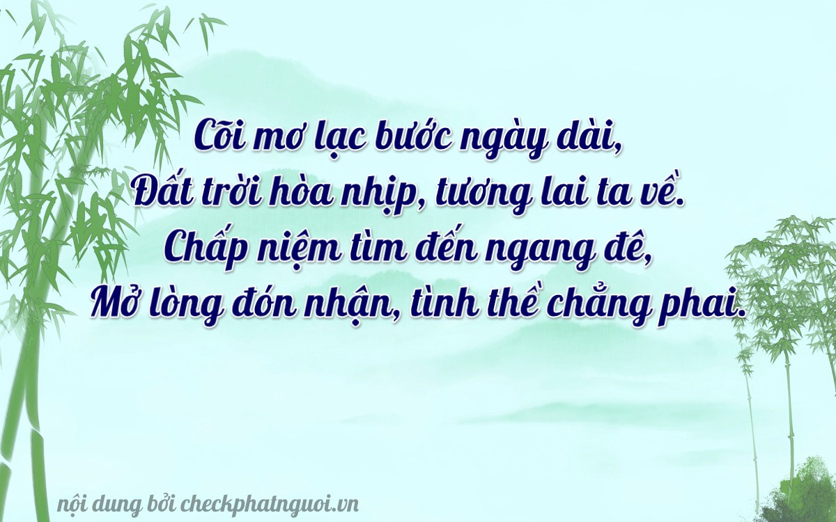 Bài thơ ý nghĩa cho <b>biển số 35N1-31297</b> tại website checkphatnguoi.vn