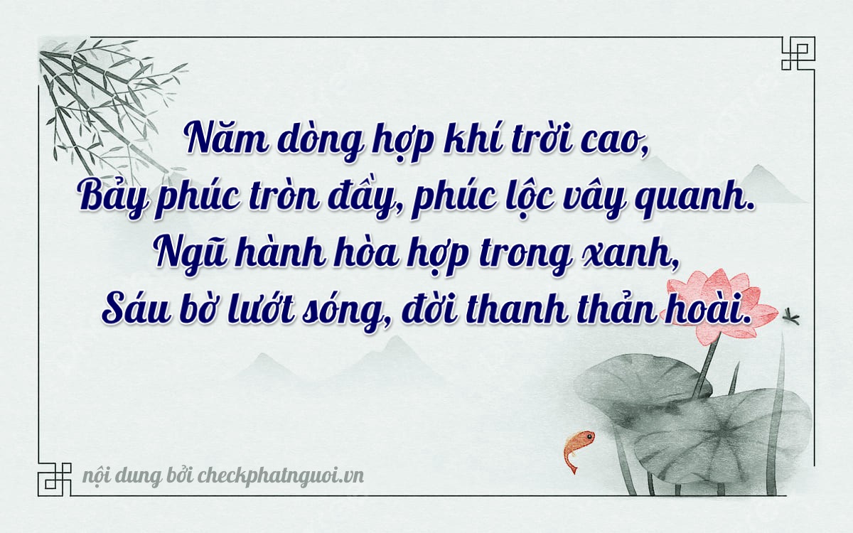 Bài thơ ý nghĩa cho <b>biển số 35N1-45796</b> tại website checkphatnguoi.vn