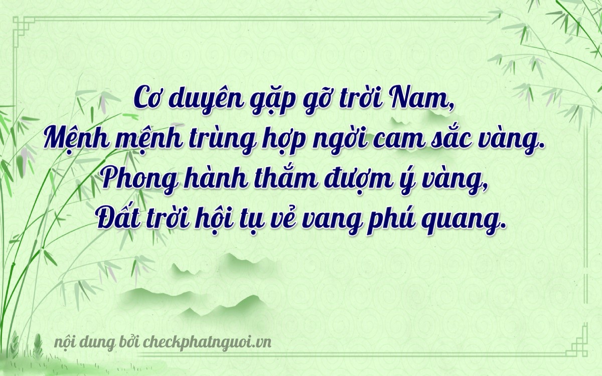 Bài thơ ý nghĩa cho <b>biển số 36A-36722</b> tại website checkphatnguoi.vn