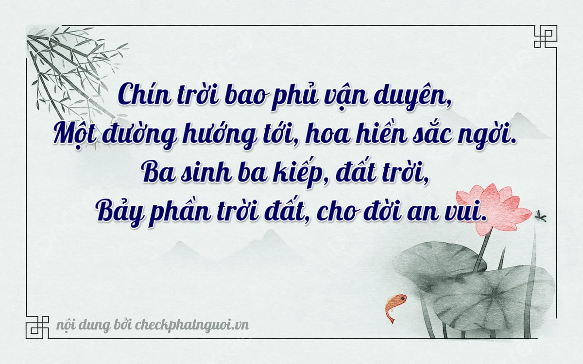 Bài thơ ý nghĩa cho <b>biển số 36A-39137</b> tại website checkphatnguoi.vn