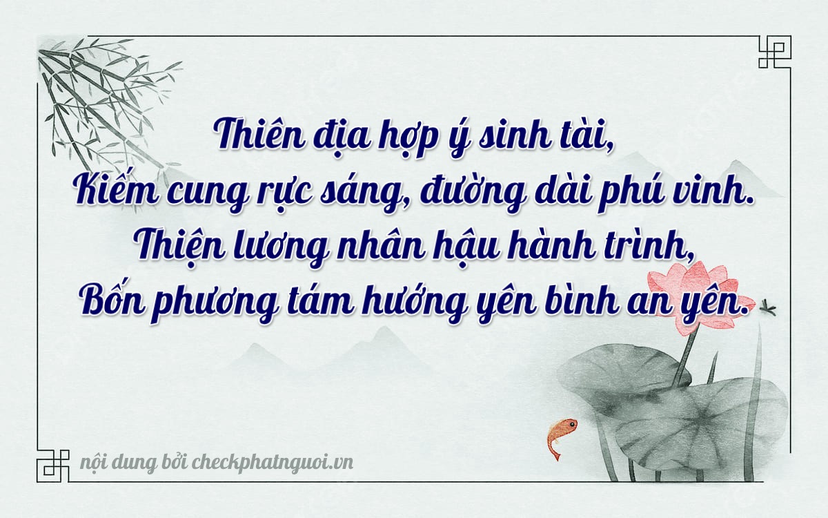 Bài thơ ý nghĩa cho <b>biển số 36A-40198</b> tại website checkphatnguoi.vn