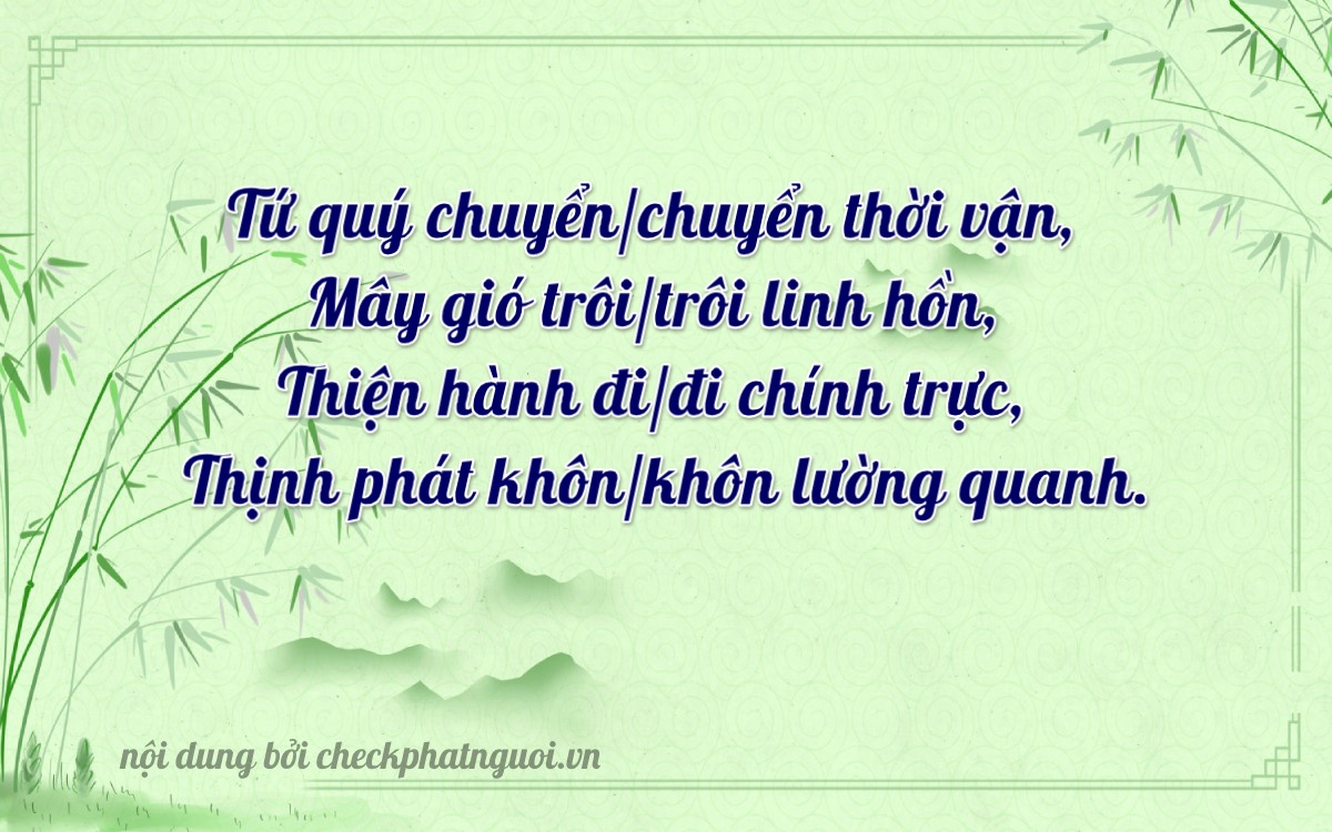 Bài thơ ý nghĩa cho <b>biển số 36A-40359</b> tại website checkphatnguoi.vn