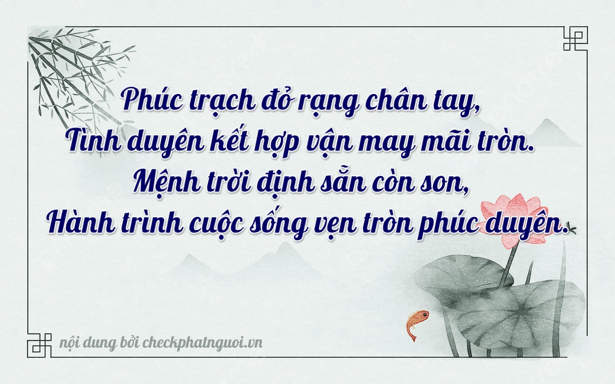 Bài thơ ý nghĩa cho <b>biển số 36A-42949</b> tại website checkphatnguoi.vn
