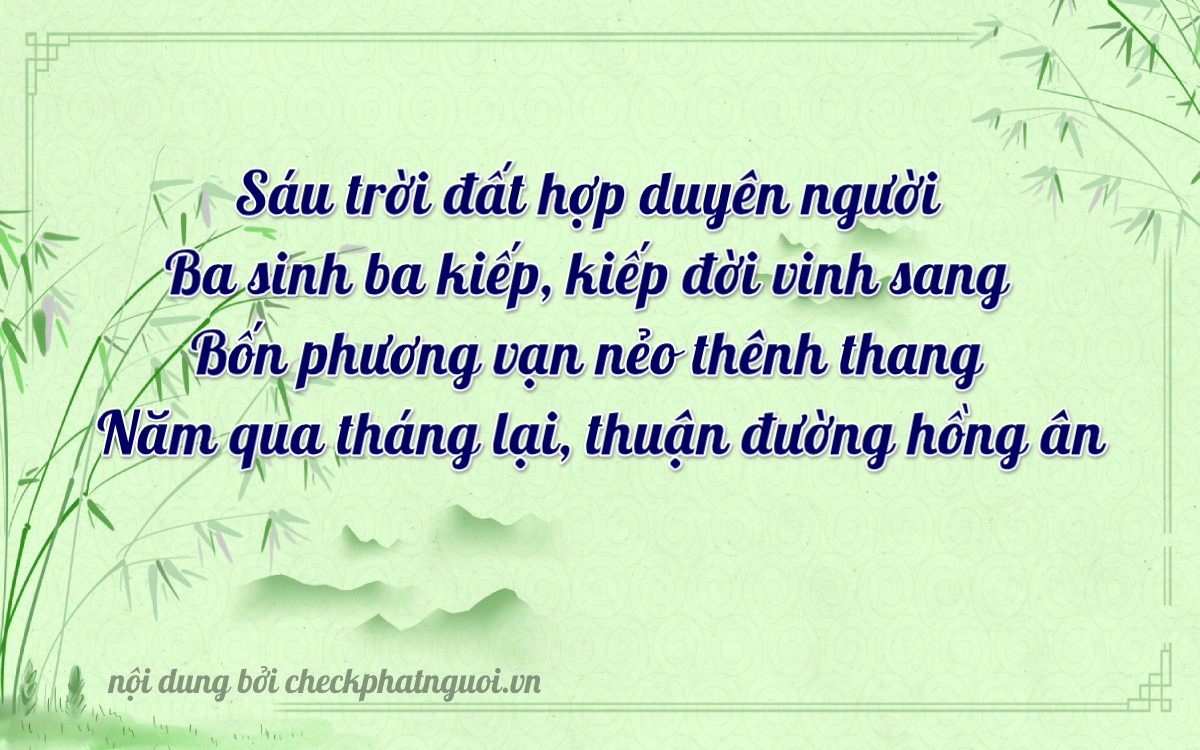 Bài thơ ý nghĩa cho <b>biển số 36A-63454</b> tại website checkphatnguoi.vn