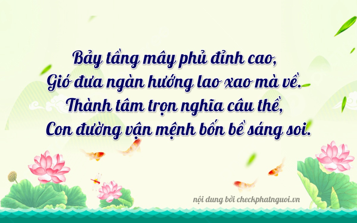 Bài thơ ý nghĩa cho <b>biển số 36A-71659</b> tại website checkphatnguoi.vn