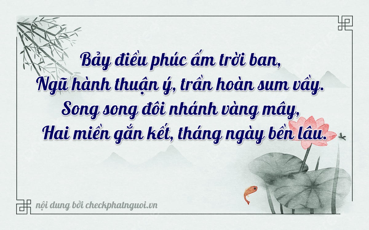 Bài thơ ý nghĩa cho <b>biển số 36A-75222</b> tại website checkphatnguoi.vn