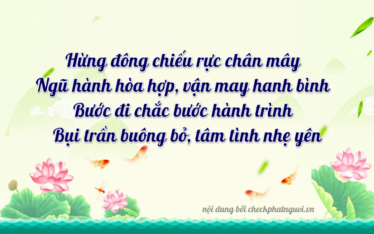 Bài thơ ý nghĩa cho <b>biển số 36A-76699</b> tại website checkphatnguoi.vn