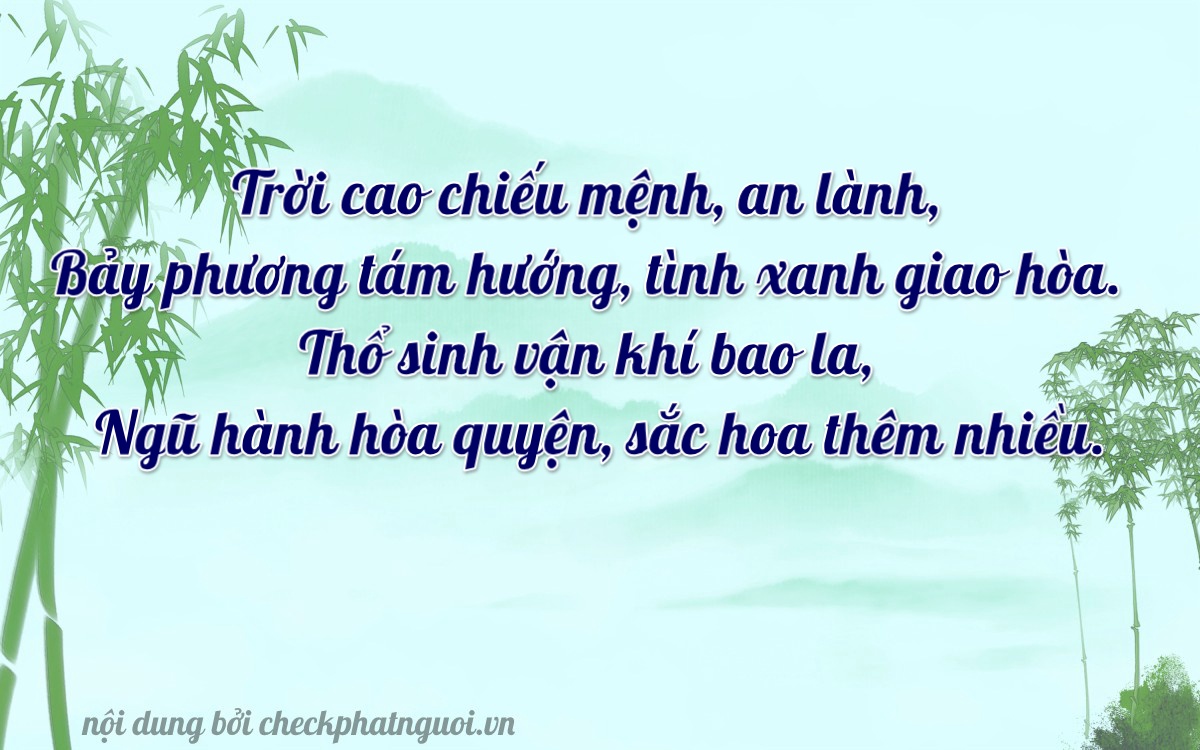 Bài thơ ý nghĩa cho <b>biển số 36A-79357</b> tại website checkphatnguoi.vn