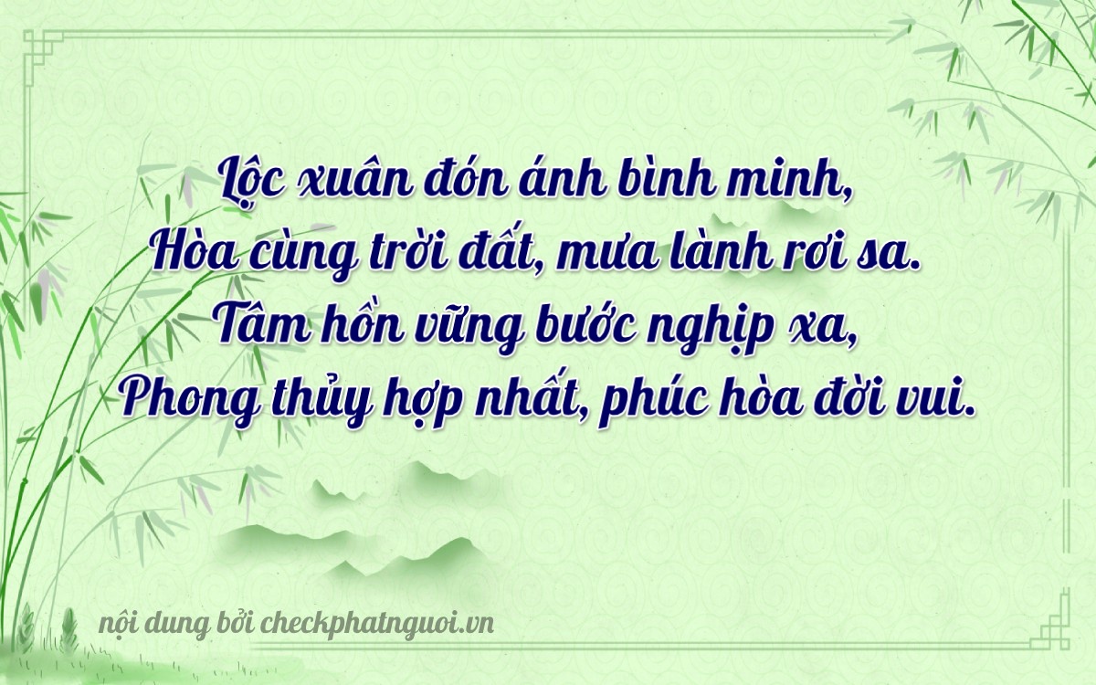 Bài thơ ý nghĩa cho <b>biển số 36A-88290</b> tại website checkphatnguoi.vn