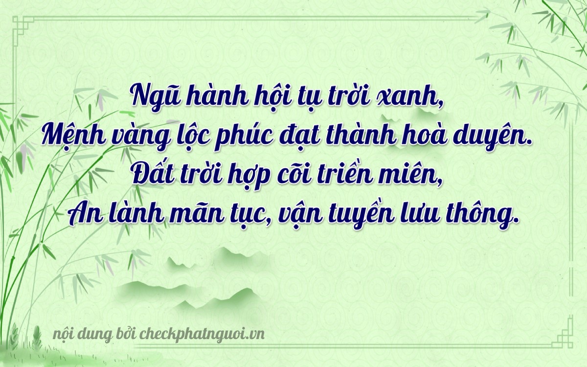 Bài thơ ý nghĩa cho <b>biển số 36A-96596</b> tại website checkphatnguoi.vn