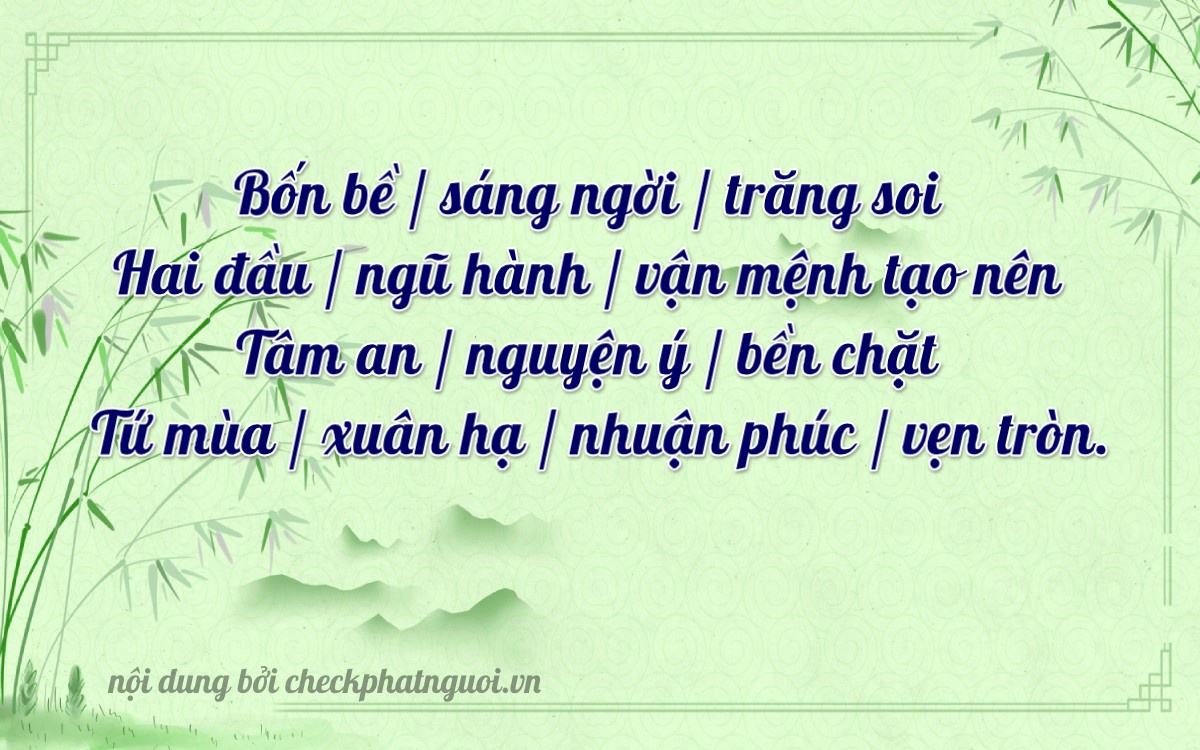 Bài thơ ý nghĩa cho <b>biển số 36AB-42424</b> tại website checkphatnguoi.vn