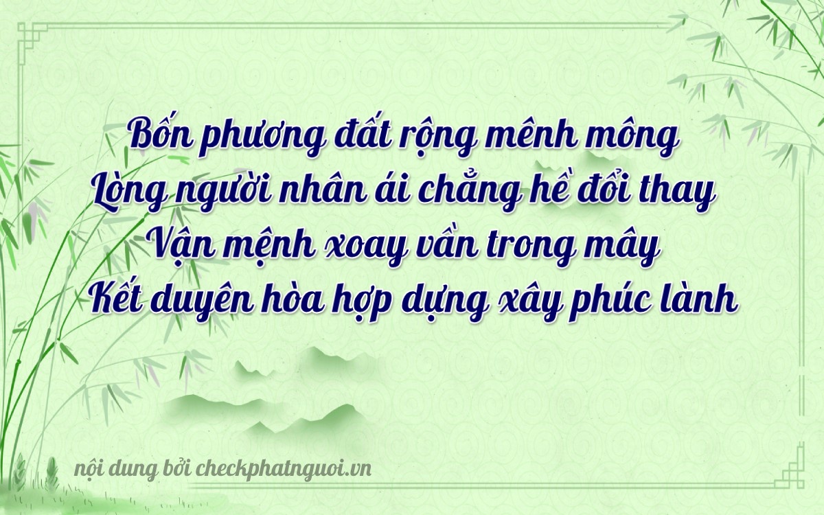 Bài thơ ý nghĩa cho <b>biển số 36AC-64402</b> tại website checkphatnguoi.vn