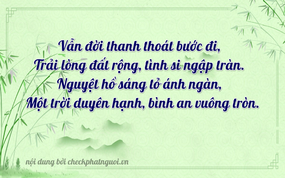 Bài thơ ý nghĩa cho <b>biển số 36B1-78813</b> tại website checkphatnguoi.vn