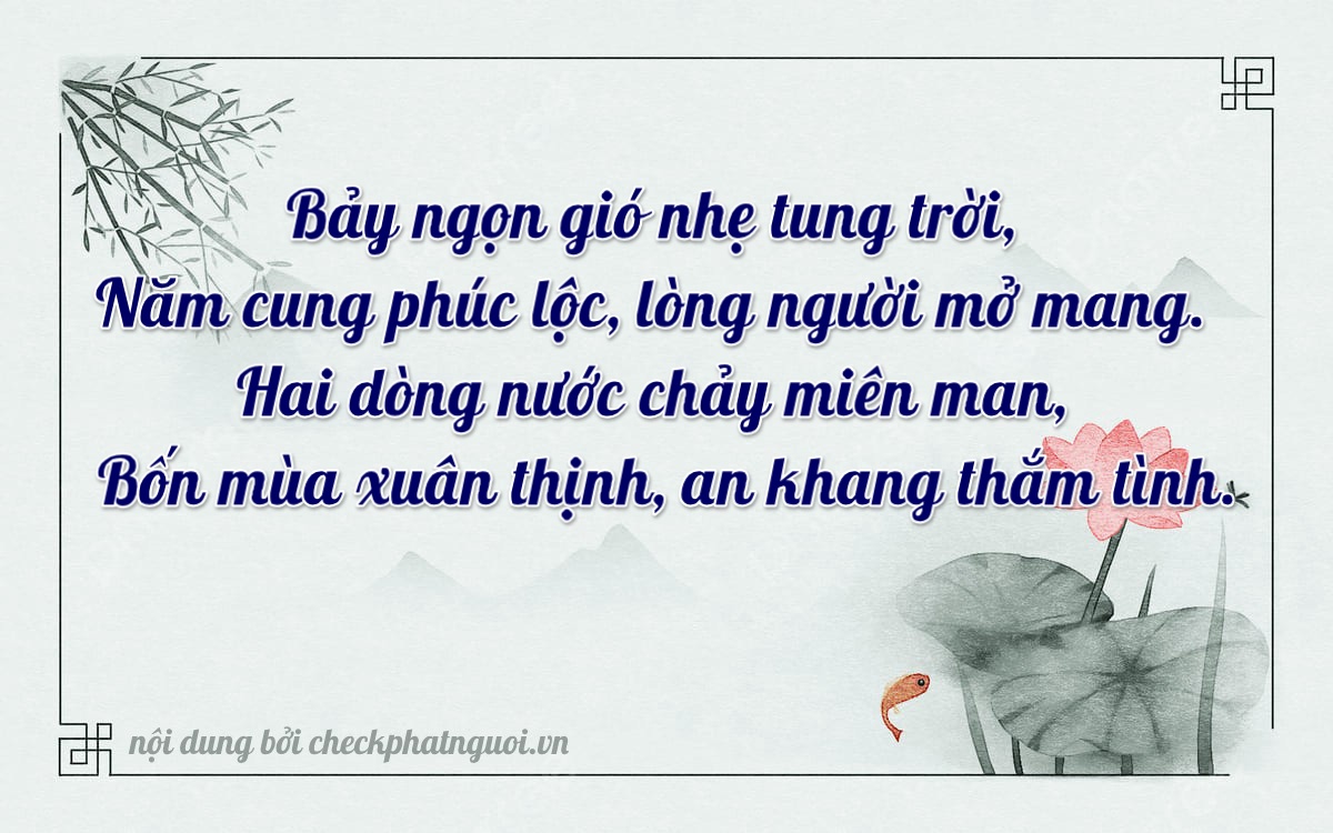 Bài thơ ý nghĩa cho <b>biển số 36B3-75249</b> tại website checkphatnguoi.vn