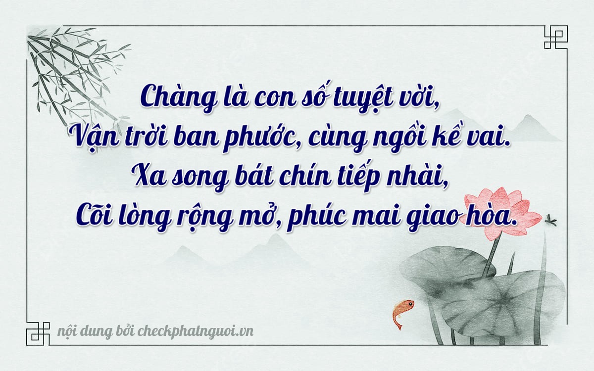 Bài thơ ý nghĩa cho <b>biển số 36B5-77724</b> tại website checkphatnguoi.vn