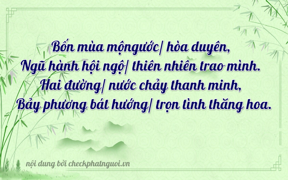 Bài thơ ý nghĩa cho <b>biển số 36B7-54667</b> tại website checkphatnguoi.vn