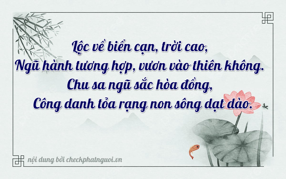 Bài thơ ý nghĩa cho <b>biển số 36B8-59642</b> tại website checkphatnguoi.vn