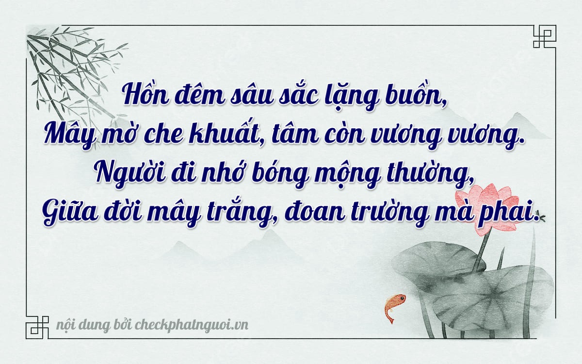 Bài thơ ý nghĩa cho <b>biển số 36BK-02229</b> tại website checkphatnguoi.vn