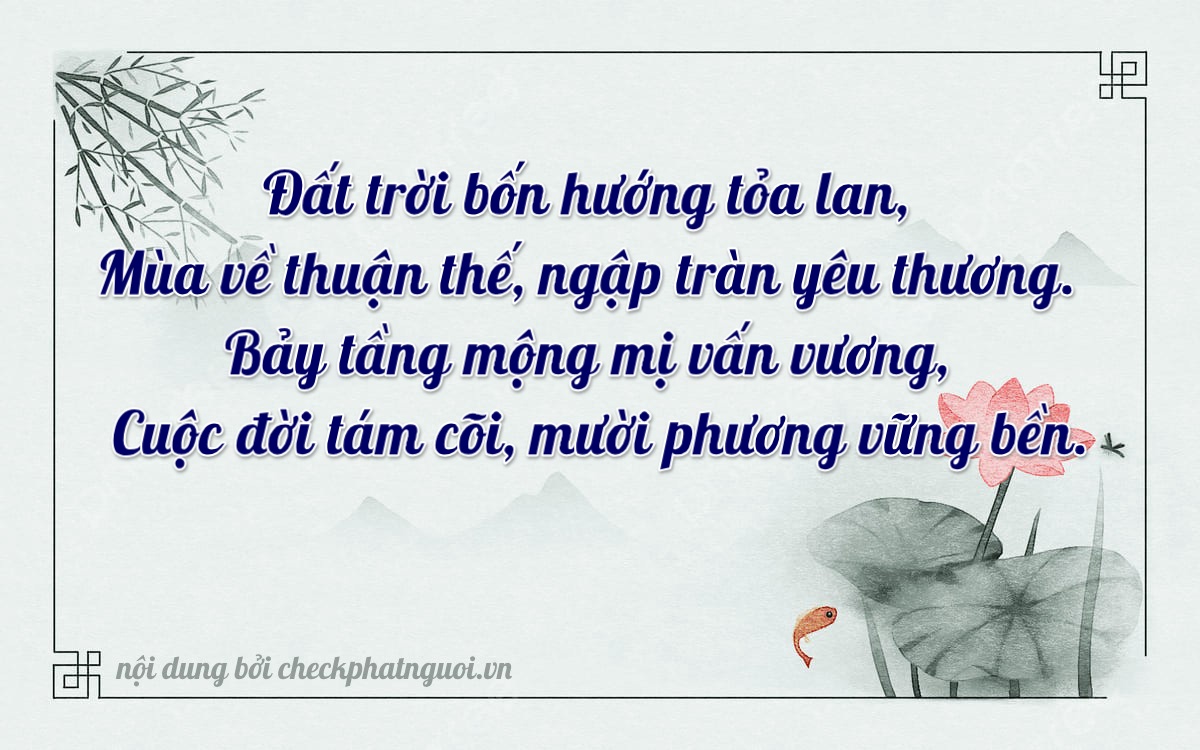 Bài thơ ý nghĩa cho <b>biển số 36C-40788</b> tại website checkphatnguoi.vn