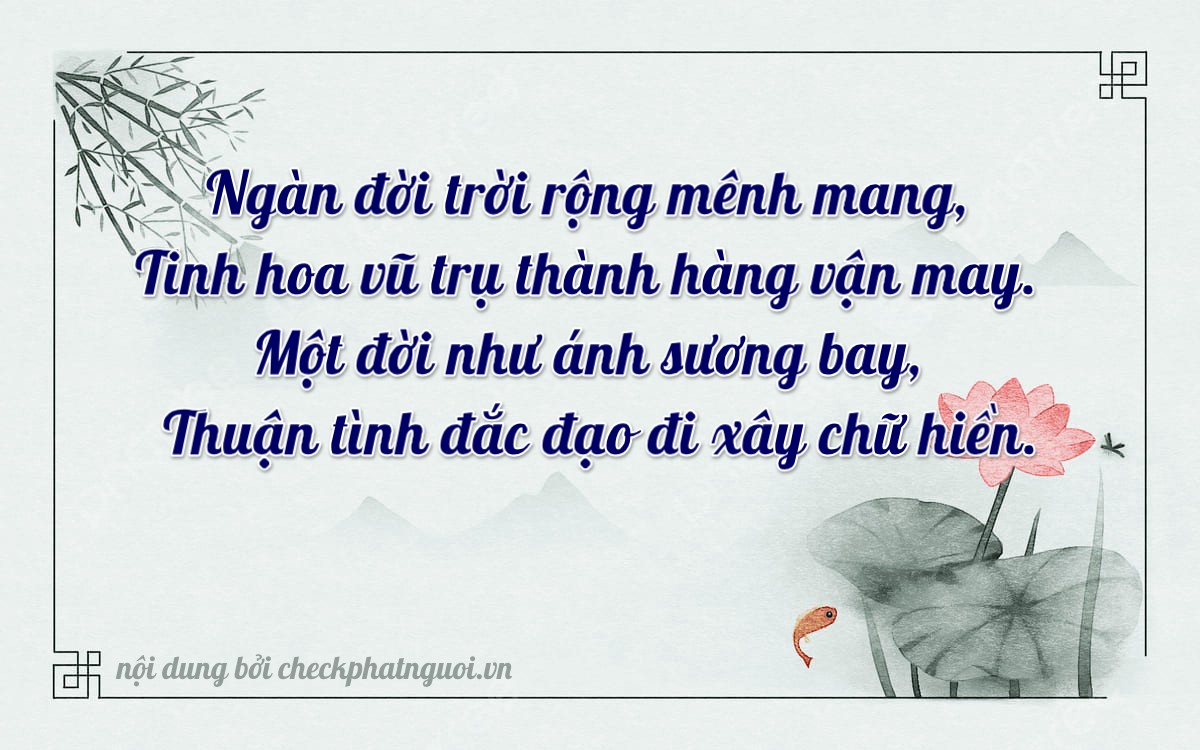 Bài thơ ý nghĩa cho <b>biển số 36C-41193</b> tại website checkphatnguoi.vn