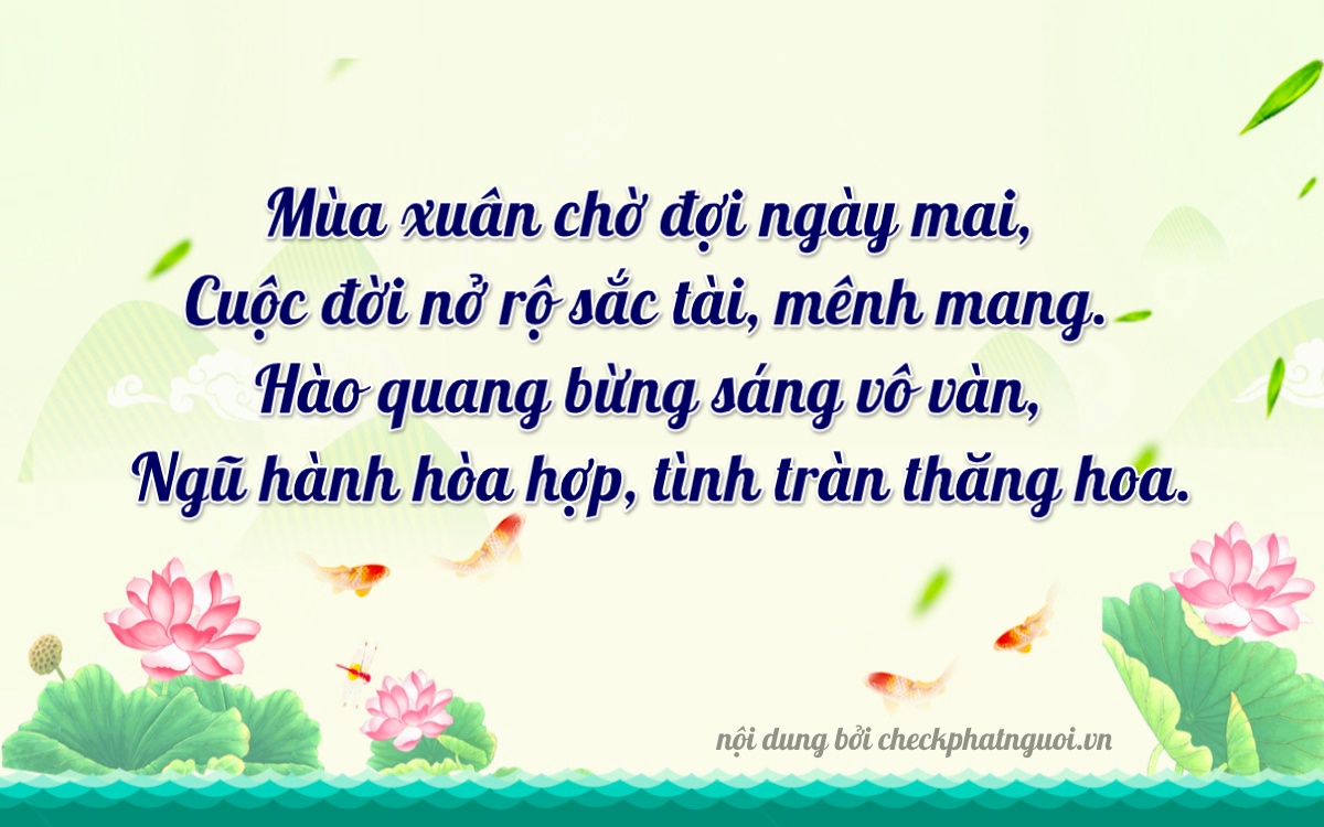 Bài thơ ý nghĩa cho <b>biển số 36C-43184</b> tại website checkphatnguoi.vn